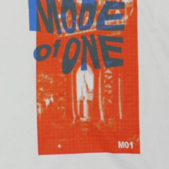 Mode of One MO1 Graphic Print Hoodie w/Kangaroo Pocket Men's Sweatshirt Size XL - Picture 4 of 6